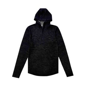 VINCE Men's Contrast Double Wool-blend Hoodie